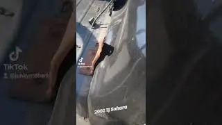 2002 TJ Jeep #junkyardbarbie #subscribe #jeep #wrangler