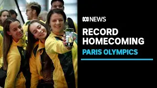 Australian Paris Olympic team athletes return home | ABC News