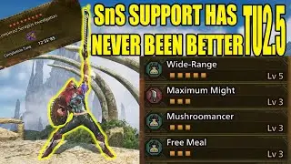 This SWORD AND SHIELD SUPPORT Build is the BEST IN TU2.5 | Monster Hunter Wilds