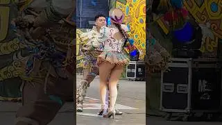 Pareja Caporal Fuerza y Tradici&oacute;n #caporales