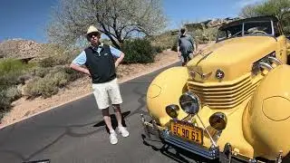 Tom Mix Cord goes to a car show