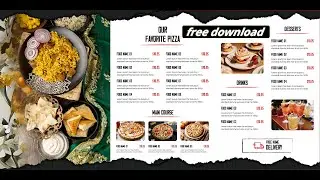 Food Menu Design Templates That Will Boost Sales in 2025!