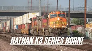 [HD] Nathan Airchime K3 Series Train Horn Compilation! (K3LA, K3H, K3LLA, K3L)