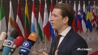 Austrian leader: Must avoid no-deal Brexit scenario
