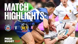 Bath Rugby v Exeter Chiefs HIGHLIGHTS | PREM Rugby Cup 2025/26