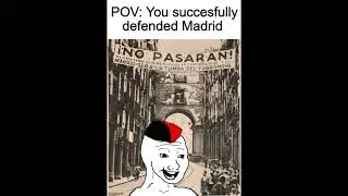 POV: You fight for the Republic in the Spanish Civil War