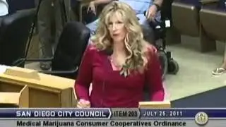 SD City Council on Medical Marijuana Ordinance - Donna Lambert (Public Comment)
