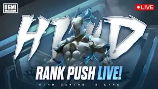 BGMI | RUSH GAMEPLAY CONQUEROR RANK PUSH | HIND GAMING