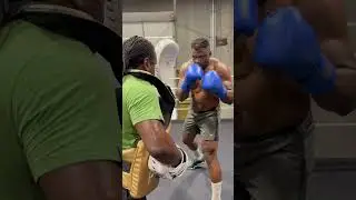 Shaping that hook for who comes next. #francisngannou