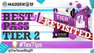 Revisted!! New Top 3!!! | Who You Should Use Your Tier 2 83-85 Ovr Power Up Pass On | Madden 19