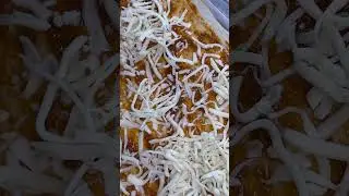 ASMR PIZZA How To Make | Relaxing Satisfying Sounds #shorts #asmr #asmrsounds  #asmrfood #howto #eat