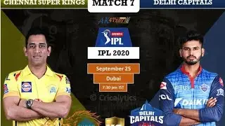 IPL 2020 Highlights / Match #7 // CSK v DC Highlights