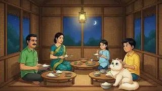 Peaceful Village Life Daily Routine | Ghibli-Style Calm Morning to Night | Village Tales Worldwide