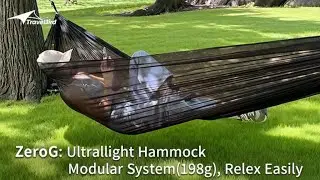 Backpackers Are Switching to the ZeroG Modular Ultralight Hammock System (198g)