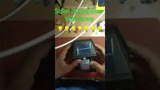 solar Interaction wall lamp 💡💡💡💡💡💡💡💡💡