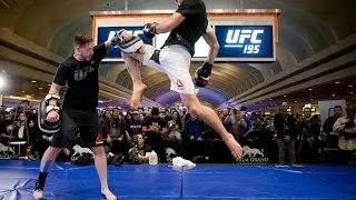 UFC 195: Carlos Condit Open Workout