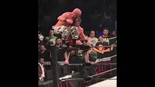 AEW Dem Boys Mark and Jay Briscoe VS FTR #aew #shorts #aewdynamite #ringofhonor #demboys