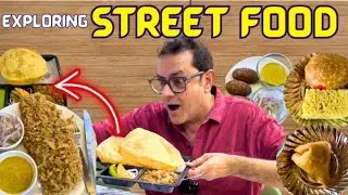 Best Street Food Tour | Mumbai Street Food | Chole Bhature, Puchka, Samosa, Kachori & Much More!!