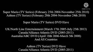 My Super Mario And Ashton TV Series Was On DVD