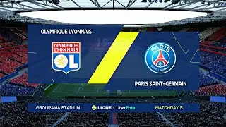 FIFA 22 | LYON vs PSG | Ligue 1 Gameplay | - PS4