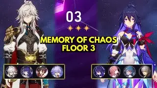 E1 Jing Yuan & E0 Seele | Memory of Chaos Floor 3 3 Stars | Honkai: Star Rail