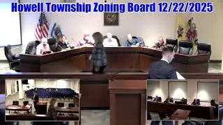 Howell Township Zoning Board Meeting 12/22/2025