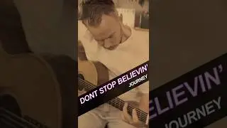 Don&rsquo;t Stop Believin&rsquo; - JOURNEY #acousticcover #coversong #acousticguitar