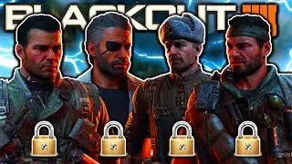 HOW TO UNLOCK MASON, REZNOV, MENENDEZ, AND WOODS IN BLACKOUT (CALL OF DUTY BLACK OPS 4)