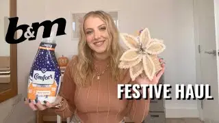 FESTIVE B&M HAUL- XMAS DECS, CLEANING PRODUCTS & LIMITED EDITION BITS | Alex Glasby