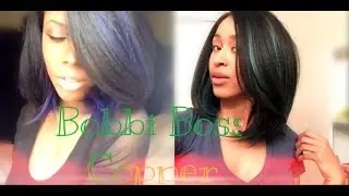 Bobbi boss copper wig *winter wig collab* ft TheeKaraRae