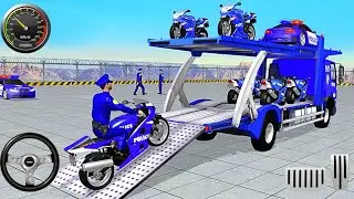 Police Bike Transport Truck- Best Android IOS Gameplay