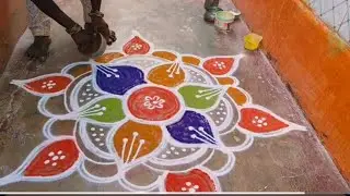 Amazing and fantastic rangoli designs for you 🌹🌹💐🥀🌿