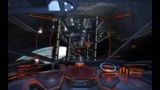 Elite Dangerous | Capital Ship Fly Through - Lateral Entry and Exit
