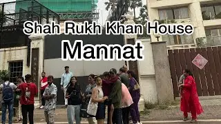 Shah Rukh Khan House Mannat And Salman khan Apartment ||Tibetan vlogger