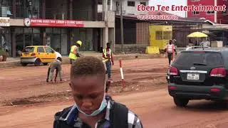 Main road on Construction now must watch video East Legon Hills