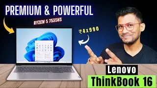 Lenovo ThinkBook 16 Amd Ryzen 5 7535HS&ndash; Best Budget Powerhouse? 💥Best Laptop Under 40000 In 2025