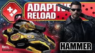 HAMMER Adaptive Reload & Crusader Excelsior + Defender Drone 👊 Hardy || Tanki Online 2025 (Gameplay)
