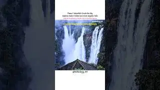 India's Top 5 Tallest Waterfalls| Dudhsagar | #dudhsagar #vishalogy_95 #waterfall  #karnataka