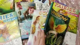 Coloring books by Alena Lazareva