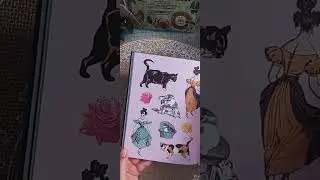 #amazonhaul#journal  #antiquarian Sticker book#scrapbooking #journaling #victorian stickers