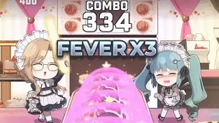 勝利の女神NIKKE 🍴◉🍴ミニゲーム　エードとプリバディの応援演出をクローズアップしただけの動画