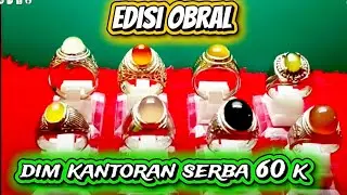 Buset,, obral cincin murah serba 60k