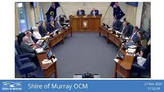 Shire of Murray OCM 27-11-2025