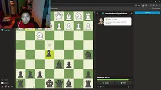 Learning the italian game Chess stream
