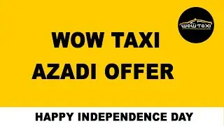Wow Taxi Offer 73 Rs Off | Happy Independence Day