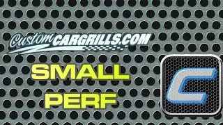 Small Perforated Universal Aluminum Grill Mesh - by customcargrills.com