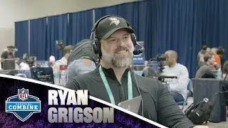 Vikings Senior VP of Player Personnel Ryan Grigson Joins Paul Allen From The Scouting Combine