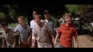The Sandlot (1993) dog chase Benny screen