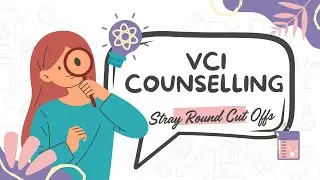 VCI Counselling 2024 Stray Round Cut-off #veterinaryeducation #vci #admission