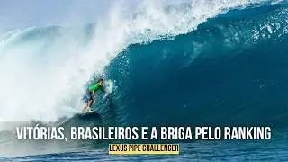 Pipe Challenger em Pipeline: Vit&oacute;rias, Brasileiros e a Briga pelo Ranking | Surfe TV